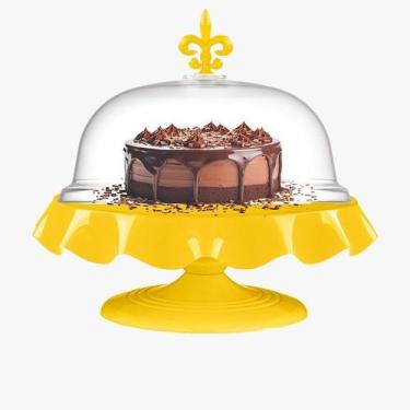 Imagem de Boleira Com Cúpula Bandeja Para Bolo e Doces - Beva