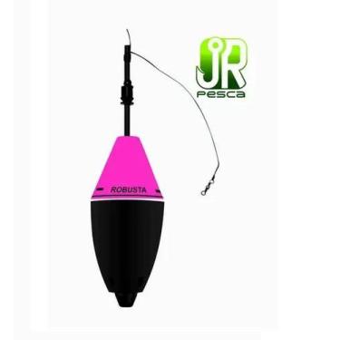 Imagem de Boia Cevadeira Robusta 65gr Jr Pesca Azul Amarela Rosa Preta Branca 65