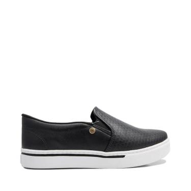 Imagem de Tenis Via Marte Preto Slip On-Feminino