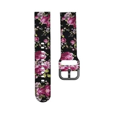 Imagem de Pulseira De Silicone Esportiva Redmi Watch 5 Lite 22-20mm, Pulseira At