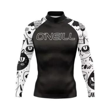 Imagem de Camisa De Surf Masculina De Manga Longa, Rashguard Com Proteção UV, Ro