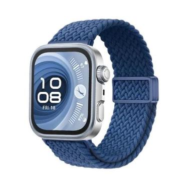 Imagem de Pulseira De Nylon Trançada Ajustável Para Huawei Watch Fit 3/4/4 Pro, 