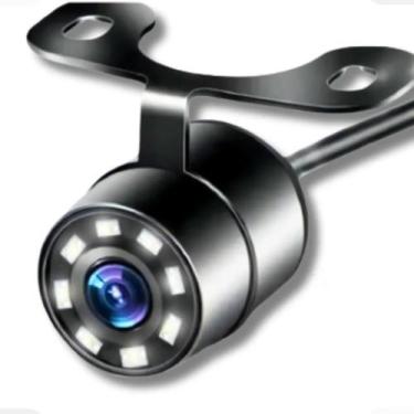 Imagem de Câmera Ré Automotiva 8 Leds Hd Infravermelho Visão Noturna - Congratul