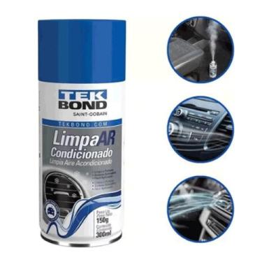 Imagem de Limpa Ar Condicionado Tek Bond Automotivo NEUTRO 300ml - TekBond