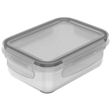 Imagem de Pote de Alimentos Geladeira 380ml Retangular Click - OU, Natural