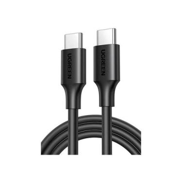 Imagem de Cabo Ugreen USB-C/USB-C 3A 60W US286 1M - Preto