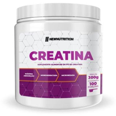 Imagem de Creatina Monohidratada 300g New Nutrition, Natural
