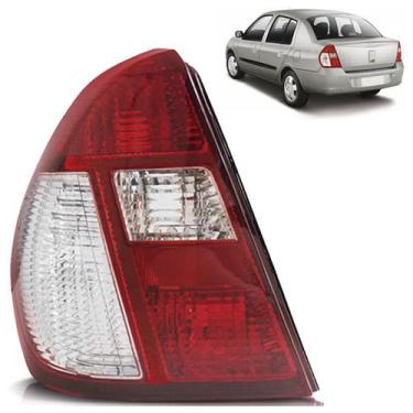 Imagem de Lanterna Traseira Clio Sedan 2003 A 2010 Bicolor - Automotive Imports,