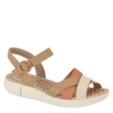 Imagem de Sandalia Ortopedica Modare Feminina Esporao Conforto 7142124, Coral, T