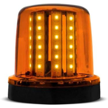 Imagem de Giroflex Luz de Emergência Sinalizador 54 LEDs 12V 10W Âmbar AU042  Fi