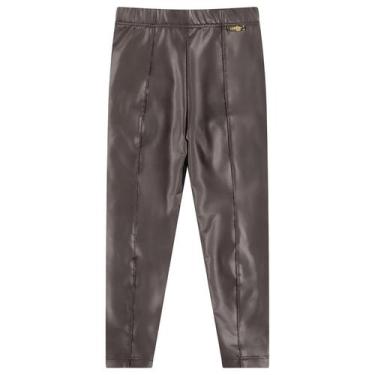 Imagem de Calça legging infantil montaria cirre térmica - MANULELE, 8, Cinza