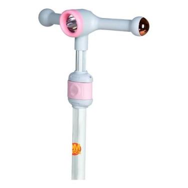 Imagem de Patinete Radical Luzes Rosa DM Toys DMR6809