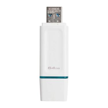 Imagem de Pendrive Kingston Exodia KC-U2G64-5R 64GB USB 3.2 Branco