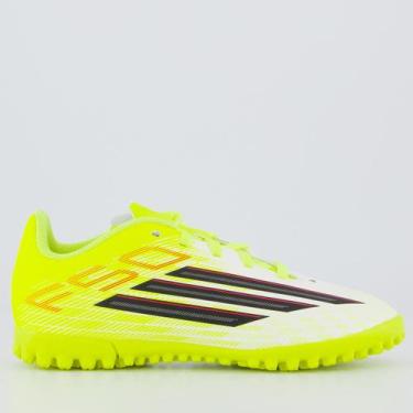 Imagem de Chuteira Adidas F50 Club Society Juvenil Amarelo, 35