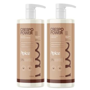 Imagem de Kit Shampoo e Condicionador Crespo 1000ML Apice - Apice Cosméticos