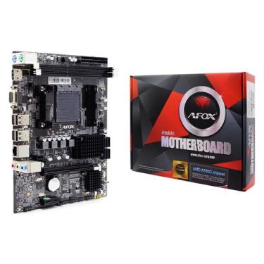 Imagem de Placa Mãe Afox A780S-MA3 DDR3 Socket AM3 e AM3+ Chipset AMD