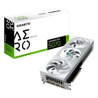 Imagem de Placa de Vídeo Gigabyte Aero OC NVIDIA GeForce RTX-5070 12GB GDDR7 - G