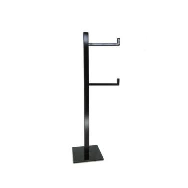 Imagem de Papeleira Quadrada De Chão Grafit Com Reserva Inox 304 - Tozzatto Inox
