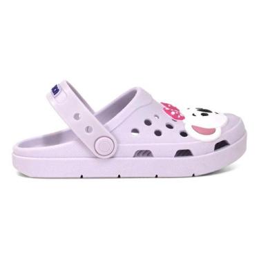 Imagem de Babuche Infantil Lilica Ripilica Anatômico Confortável Clog, Lilas wis