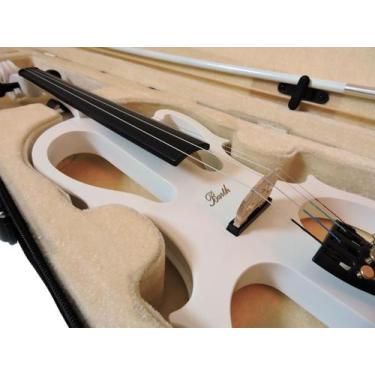 Imagem de Violino Elétrico Barth Violin 4/4 - Solid Wood Wt + Estojo + Arco + Br