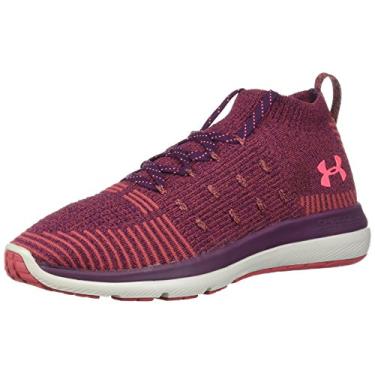 Imagem de Under Armour Tênis feminino Slingflex Rise, Merlot (500)/vermelho rústico, 10