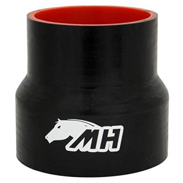 Imagem de Mangote em Silicone Redutor Reto 4" para 3-1/4" polegadas (102mm para 83mm) x 100mm