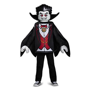 Imagem de Disguise Lego Vampire Classic Costume, Black, Large (10-12)