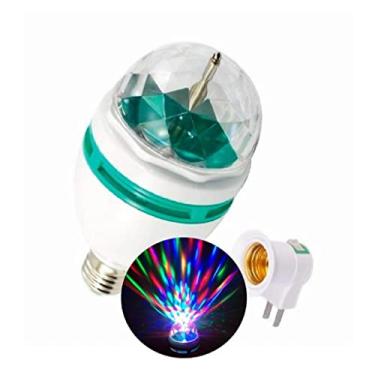 Imagem de Lâmpada De Led Colorido Giratória Bola Maluca