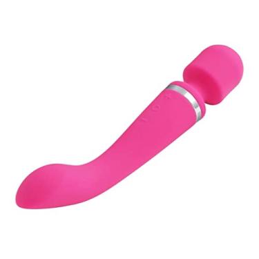 Imagem de Vibrador Feminino Sexual 10 Frequências Erótico Estimulador de Clitóris e Ponto G Varinha Mágica Brinquedo Sexual Zatla (Rosa)