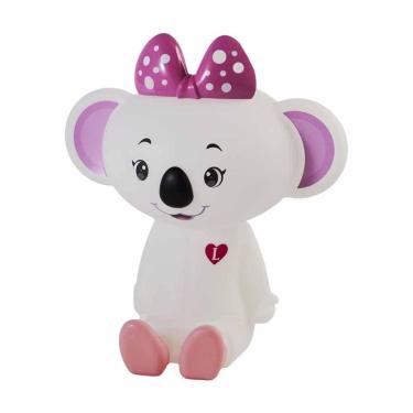 Imagem de Luminária Infantil - Led e Fluorescente - Coala Lilica - Branca - DecorFun