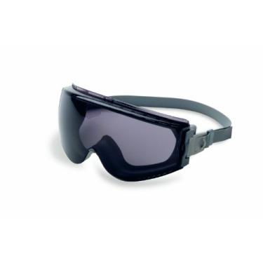 Imagem de Honeywell Home Óculos de segurança Uvex Stealth com lentes antiembaçantes HydroShield cinza, corpo cinza e faixa de neoprene (S3961HS)