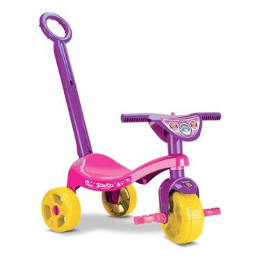 Triciclo Motoca Infantil Meninas You 3 Girl Rosa Nathor - Velotrol