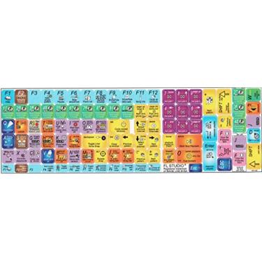 Imagem de Novos adesivos de teclado FL Studio laminado de para computador laptop