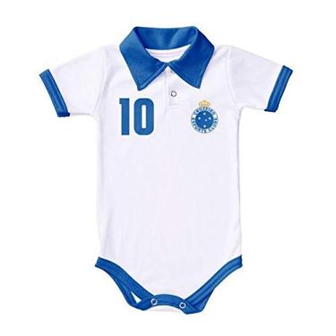 Imagem de Body Cruzeiro Polo Branco Torcida Baby