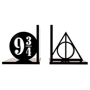 Imagem de Aparador de Livros Harry Potter Relíquias da Morte