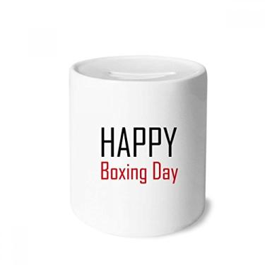 Imagem de DIYthinker Celebrate Boxing Day Blessing Dinheiro Caixa de Cerâmica Porta-Moedas Presente de Cofrinho