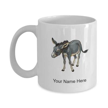 Imagem de Caneca de burro personalizada, xícara de café de burro, ideia de presente de burro, copo de burro personalizado, caneca de burro personalizada - Caneca de café de 325 ml