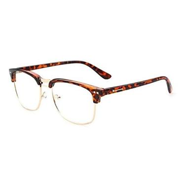 Imagem de Armação Vintage De Acetato E Metal Para Óculos De Grau