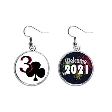 Imagem de Happiness Jupiter Club 3 brincos brincos brincos brincos joias 2021 Blessing