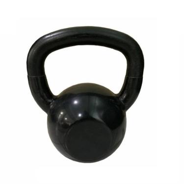 Imagem de Kettlebell 10KG Emborrachado Preto