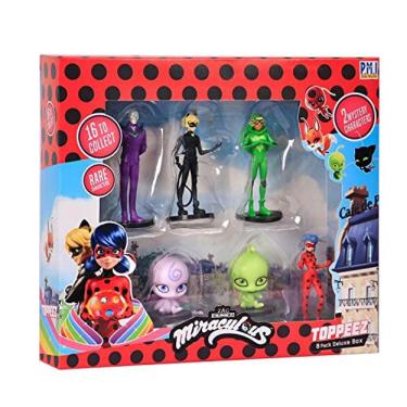 Imagem de Figuras Miraculous Ladybug PMI | 8 Figuras de 16cm | 6 + 2 Raras (Assortment B)