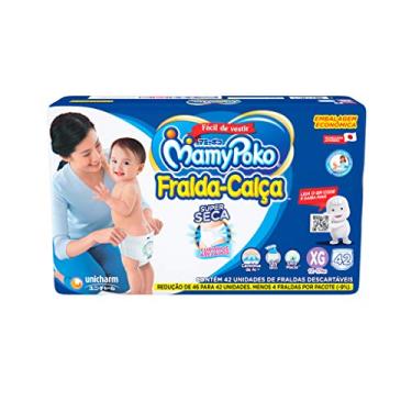 Imagem de MamyPoko Fralda-Calça Premium Seca Xg 42 Unidades