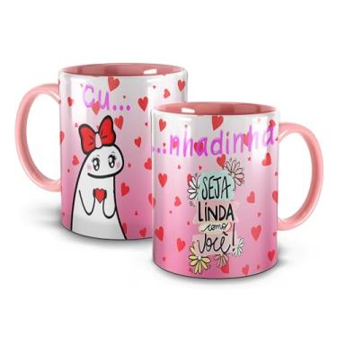 Imagem de Caneca Alça e Inter/Rosa - Meme Flork Cunhada, Seja Linda