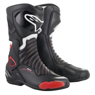 Imagem de Bota Alpinestars Smx-6 V2 Preto Vermelho Smx6 Speed