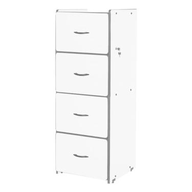 Imagem de Armário Arquivo 4 Gavetas Suspensas Metalúrgica Ubaense Cristal