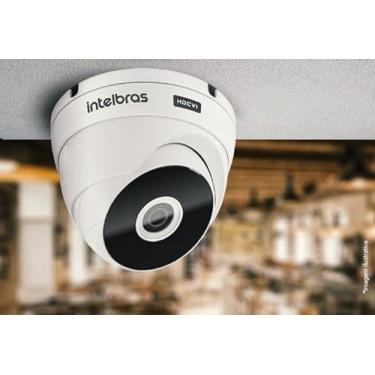 Imagem de Câmera de segurança Dome HDCVI IP67 110° IR 20mts 5 Megapixels Intelbras VHD 3520 D