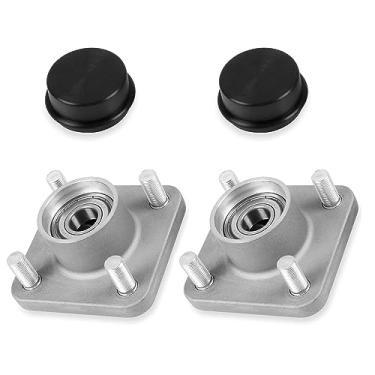 Imagem de Conjunto de 2 peças de cubo de roda dianteira de carro de clube com rolamentos compatíveis com 2003 + carro de clube DS e substituição anterior 102357701