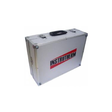 Imagem de Maleta Transporte Alumínio Divisórias Eva 45x33x15cm Chave Ferramentas Pesca Acessórios Ma-800 Portátil Instrutherm