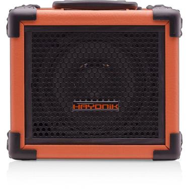 Imagem de Caixa Multiuso 20W Bluetooth/Usb/Sd/Fm Iron 80 Laranja