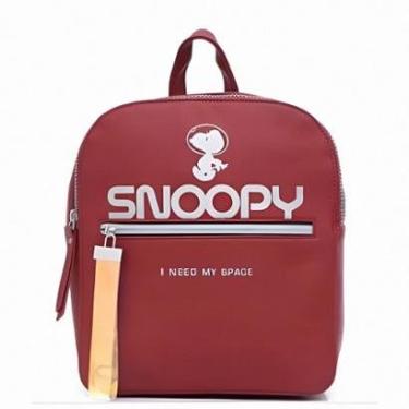 Imagem de Mochila Semax Juvenil Snoopy Space Com Puchador Holografico Feminina-Feminino
